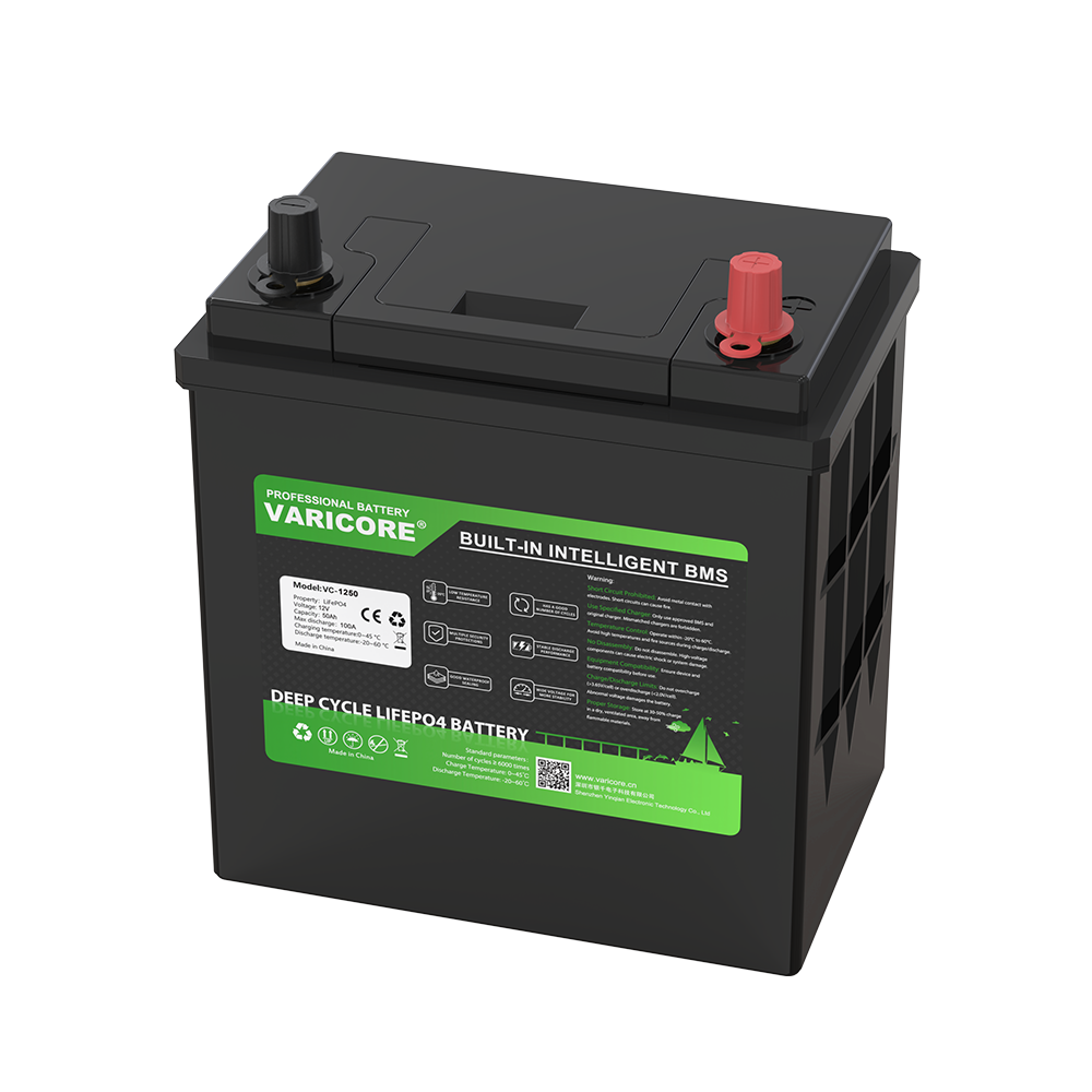 VariCore VC-12100 12V/14.6V 50A LiFePO4 Battery