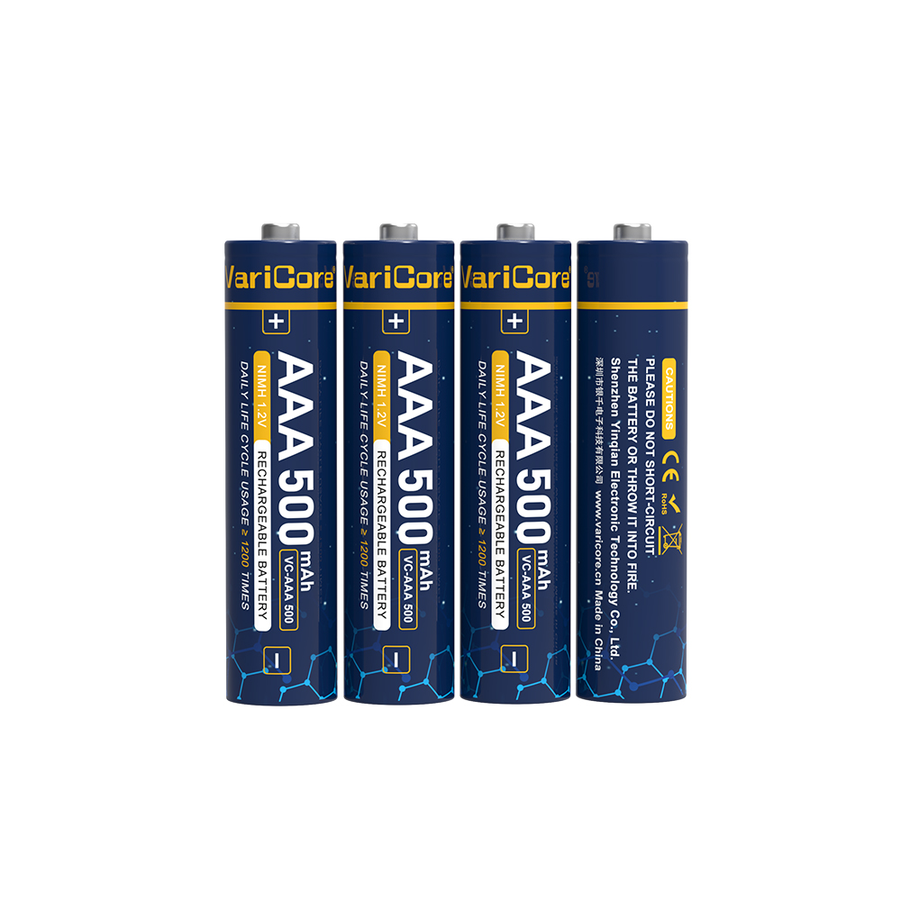 VariCore AAA 500mAh Battery 1.2V