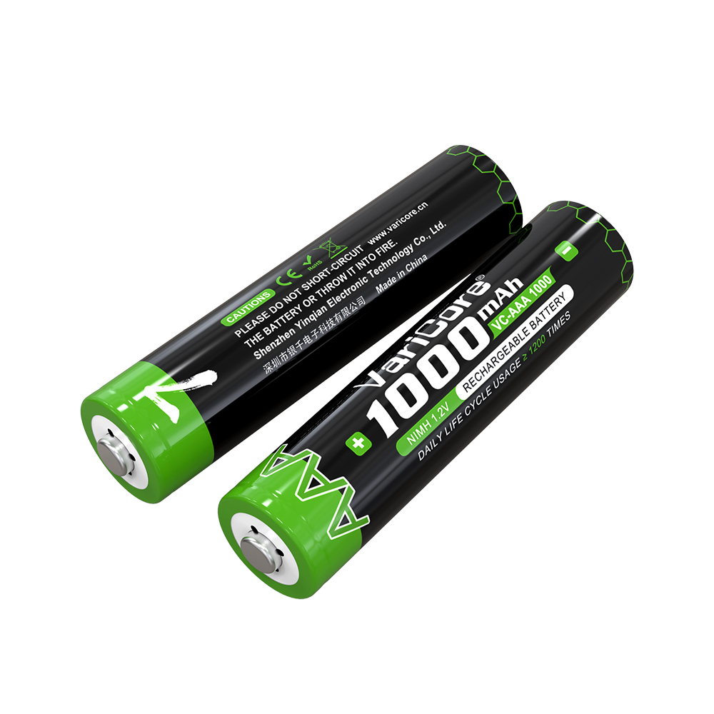 VariCore AAA 1000mAh 1.2V NiMH Battery VC-AAA 1000